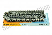 Цепь 428DX-130L TTR250-2  KMC DX усиленная TW