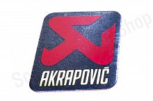 Наклейка на глушитель   AKRAPOVIC  mod:2
