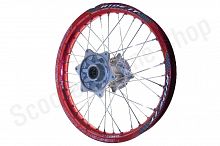 Диск задний 18" XR250  алюминий/красный 1,85-R18 d-17