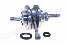 Коленвал  CG125/150  p-15 шатун 139мм сальники 34х50х7 20х34х7  PRO  "Lipai"