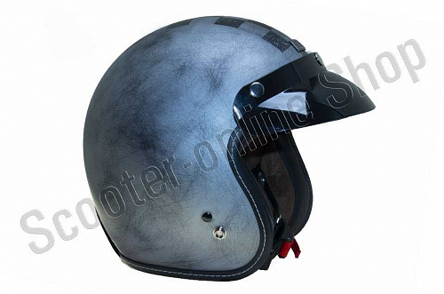 Шлем открытый Origine Шлем (открытый) Origine PRIMO Scacco серебристый матовый    S фото фотография 
