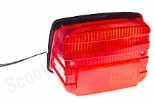 Стоп-сигнал в сборе  Alpha  CG125 красный без кронштейна