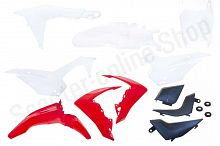 Пластик BSE PH10  красный + белый комплект