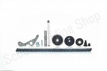 Ремкомплект ГРМ  Delta, Alpha, Active 110 110сс  84L   #PRO  "LIPAI"  (синий)