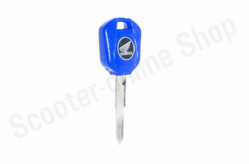 Ключ замка зажигания (заготовка)  Honda  синий  "LIPAI" фото фотография изображение картинка