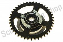 Звезда ведомая в сборе с демфером 428х41 Alpha Delta