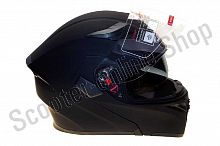 Шлем (модуляр) Ataki FF902 Solid черный матовый XL
