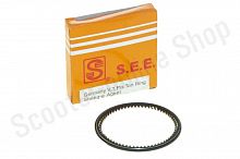 Кольца поршневые 157QMJ 150cc d-57.4 2рем. +0.50 See