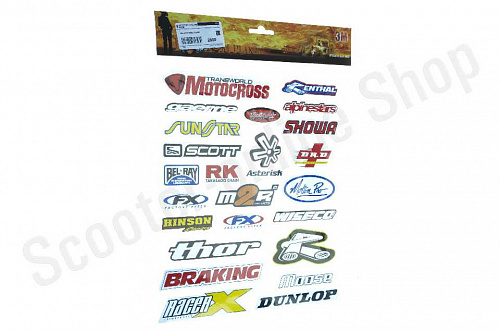 Наклейки набор FG-049 фото фотография изображение картинка