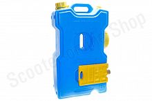 Контейнер (канистра-умывальник) для воды 19 л цвет: голубой