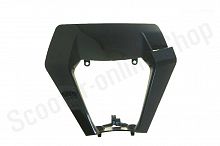 Пластик фары головного света (обтекатель)Voron Moto KTM 2019-2023 (черный)