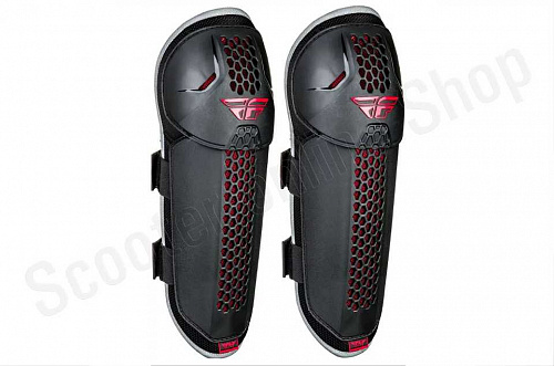 Наколенники защита коленей Защита колена FLY RACING BARRICADE (черный/красный, 140126-694-9809) фото фотография 
