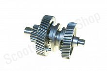 Вал КПП с шестернями (17Т, 36Т, 49Т)  157QMJ