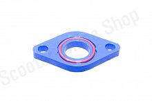 Прокладка карбюратора   139QMB  полиамид 160С  +кольцо (синяя)
