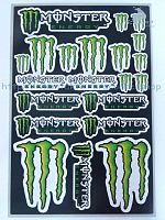 Наклейки лист 30х45 D6008 "MONSTER"