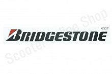 Наклейка   логотип   BRIDGESTONE   (20x3см)   (#0327)