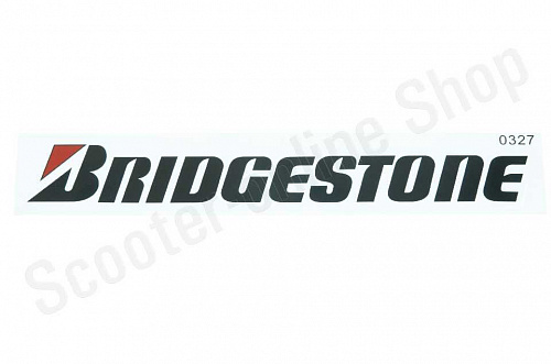 Наклейка   логотип   BRIDGESTONE   (20x3см)   (#0327) фото фотография изображение картинка