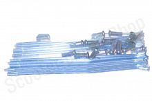 Спицы KAYO 19" внутренние, задний диск (аллюминий) компл.16 шт.