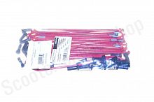 Спицы KAYO 14" компл 32 шт. (153/157 мм) красные