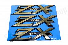 Шильда Honda ZX под металл золото 2032A golden 140х40 3шт 