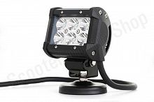 Светодиодная балка CL-18W-S (дальний свет,L=65мм,2х рядная, 6диодов, 18W)