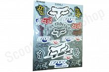 Наклейки спонсор   FOX   32х24см