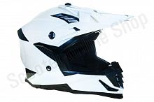 Шлем (кроссовый) ATAKI SC-16 Solid белый глянцевый XXL