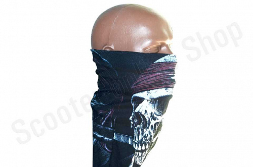 Подшлемник Маска чулок Scull 01243 фото фотография Подшлемник Маска чулок Scull 01243 фото фотография