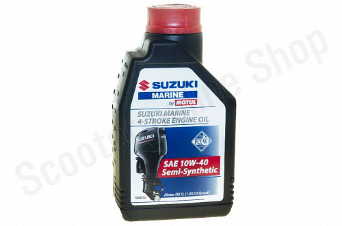 Масло моторное SUZUKI MARINE SEMI-SYNTHETIC 4T 10W40 12X1L фото фотография изображение картинка