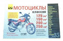 Книга № 35 Мотоцикл китайского производства (двигатель 125/250)