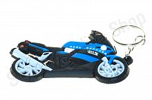 Брелок резиновый   байк   "BMW 1200"   (синий)   (#YSK002c)