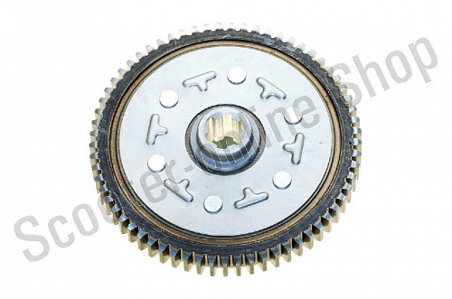 Шестерня ведомая главной передачи 139FMB Delta 50сс (65 зубов) фото фотография изображение картинка
