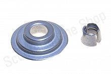 Тарелка клапана+сухари (компл.) LX162FMK-2 (200cc, вариатор, задн.ход)