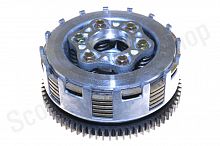 Сцепление в сборе  4T CB150 70T 6 дисков, 6 болтов  "IDE" 