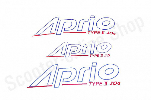 Наклейки Jog APRIO  1211  3шт фото фотография изображение картинка