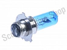 Лампа фары галоген P15D-25-3 12V 35/35W синяя  CN