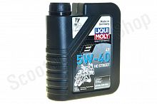 20750 Масло моторное LiquiMoly Motorbike 4T HC Street 5W-40 SN MA2 НС-синт.1л