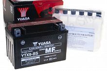 Аккумулятор Yuasa YTX9-BS 12В 8Ач 135CCA 150x87x105 мм Прямая (+-)