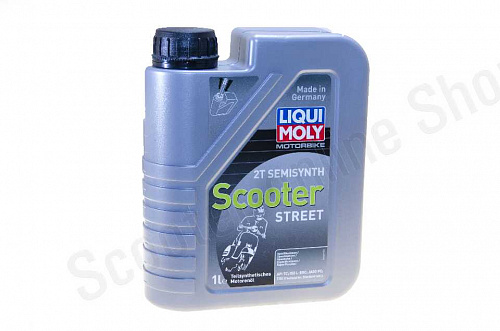 1621 Масло моторное Liqui Moly Motorrad Scooter 2T Semisynth 1л фото фотография изображение картинка
