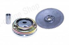 Вариатор Honda Dio AF-27/34 в сборе (ролики, наружный шкив, палец)