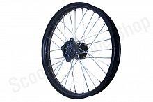 Диск передний  17" 1.60 - 17" алюминиевый   черный ось-15мм