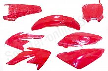 Пластик   Питбайк   Красный CRF70/KAYO CRAZY CAT 140сс/GEON X-PIT   "Jpx"