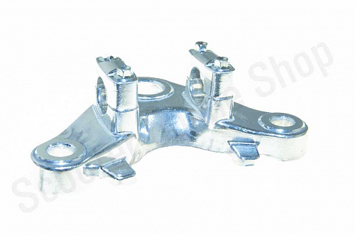 Траверса верхняя CG125, PLUTON, MINSK с креплением руля d-17/23 руль 22мм фото фотография изображение картинка