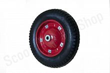 Колесо  8' -3,25 сад. тачки (под ось 16мм) в сборе WT13-3,25*8А