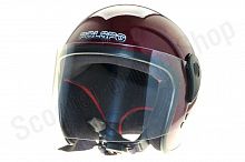 Шлем защитный Х 70 компакт с козырьком бургyндия М(58)