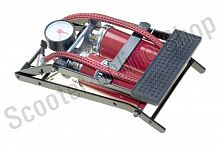 Насос ножной однопоршневой (с манометром на 7кг/см2)   "GS"