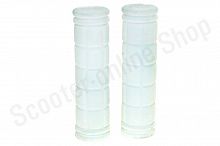 Ручки руля велосипедные   (белые)   "REKO"