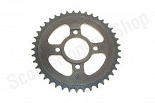 Звезда ведомая стальная 520-41T d-58mm, 4 болта крепл. L-90mm, с проточкой  SM-PARTS