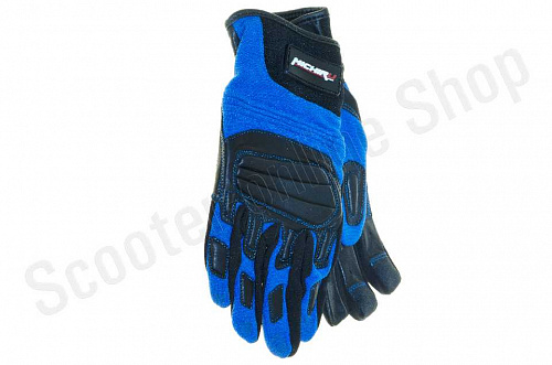 Мотоперчатки перчатки мото Перчатки G 8075 Синие XL MICHIRU фото фотография 