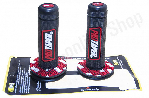 Ручки руля Protaper красные d-22 Ручки руля Protaper красные d-22